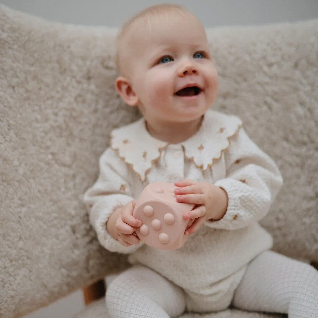 mushie dobbelstenen - blush - shifting sands - 2st | 70.065.02 | 1