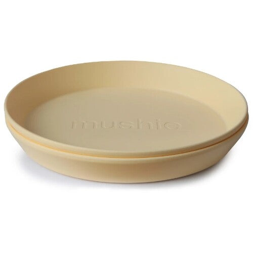 mushie kinderborden rond - daffodil - 2st | 70.007.10 | 0