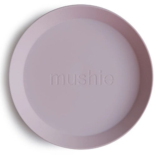 mushie kinderborden rond - soft lilac - 2st | 70.007.09 | 1