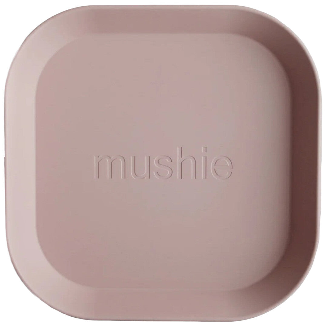 mushie kinderborden vierkant - blush - 2st | 70.007.04 | 1