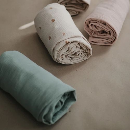 mushie kinderhoeslaken 120x60 cm - natural | 70.015.02 | 2