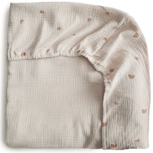 mushie kinderhoeslaken 120x60 cm - rainbow | 70.015.03 | 0