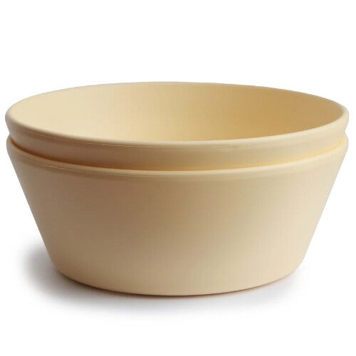 mushie kinderkommen rond - daffodil - 2st | 70.008.10 | 0