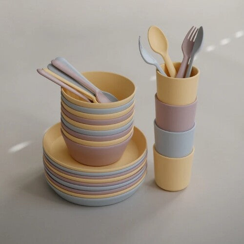 mushie kinderkommen rond - daffodil - 2st | 70.008.10 | 5