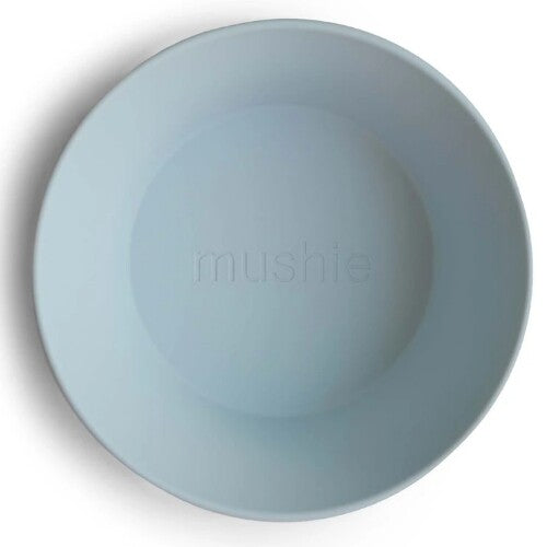 mushie kinderkommen rond - powder blue - 2st | 70.008.11 | 1