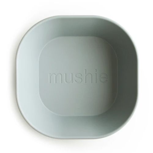 mushie kinderkommen vierkant - sage - 2st | 70.008.07 | 1