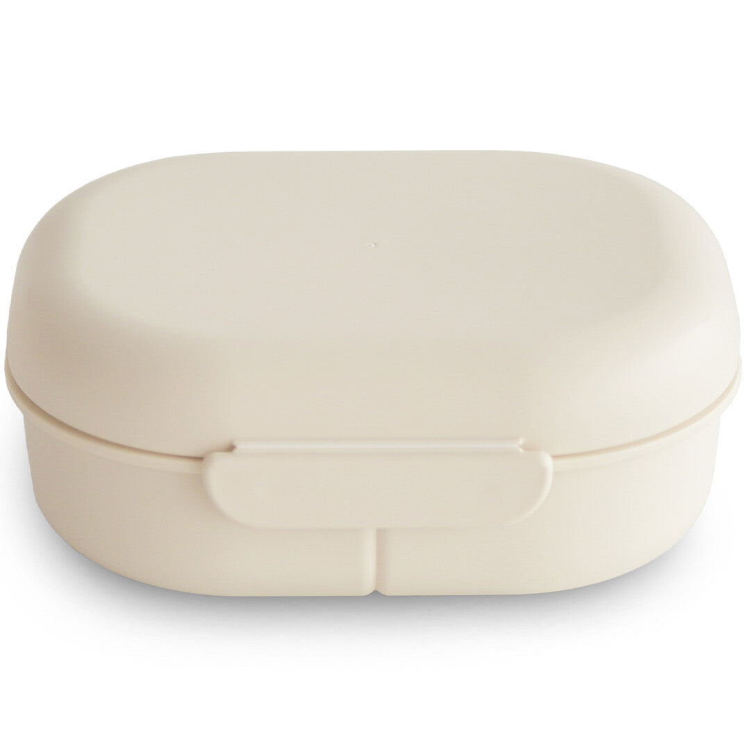 mushie lunchbox met bestek - ivory | 70.063.02 | 1