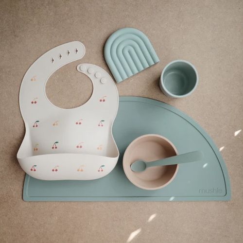 mushie placemat cambridge blue | 70.011.06 | 1