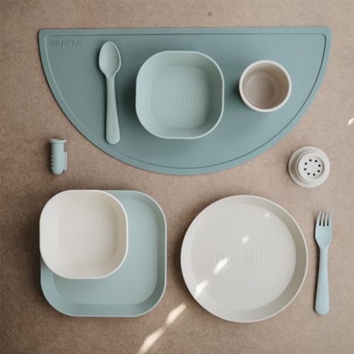 mushie placemat cambridge blue | 70.011.06 | 3
