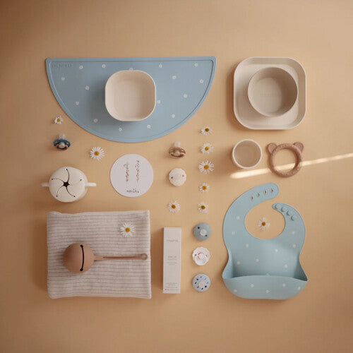 mushie placemat white daisy | 70.011.19 | 1