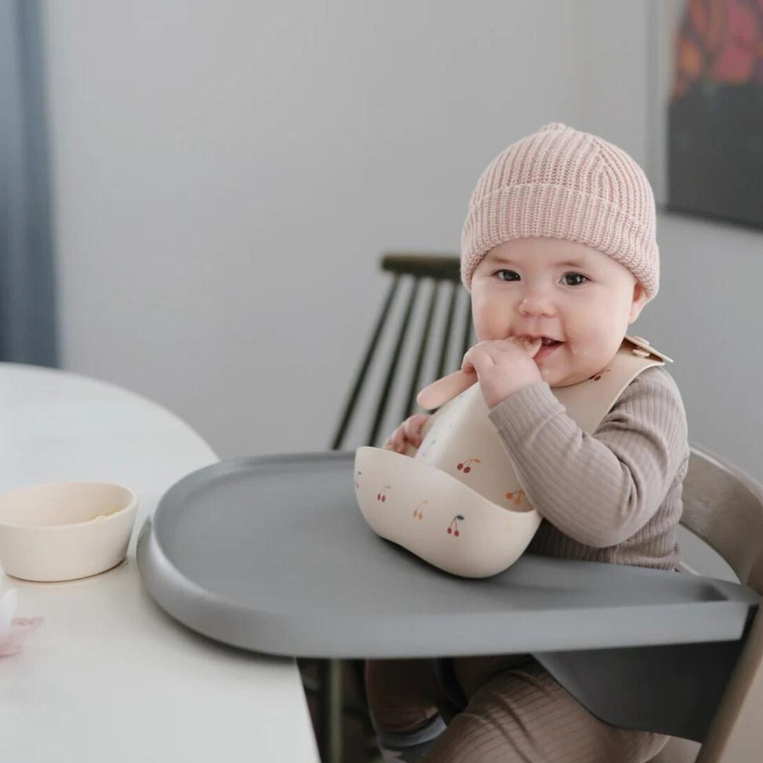 mushie sensorische babylepel - blush - shifting sands - 2st | 70.089.02 | 1