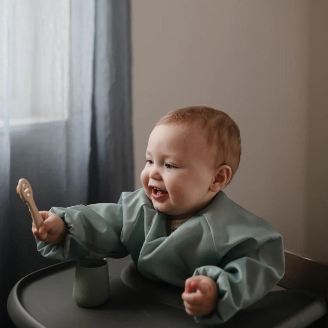 mushie sensorische babylepel - natural - shifting sands - 2st | 70.089.03 | 1