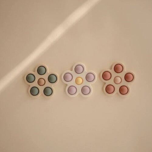 mushie sensorische bloem - dried thyme-natural-shifting sand | 70.048.03 | 1