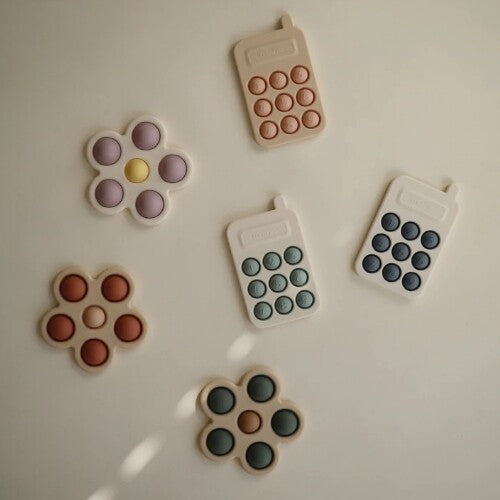 mushie sensorische bloem - dried thyme-natural-shifting sand | 70.048.03 | 3