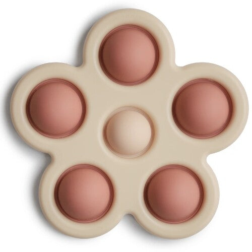 mushie sensorische bloem - rose-blush-shifting sand | 70.048.01 | 0