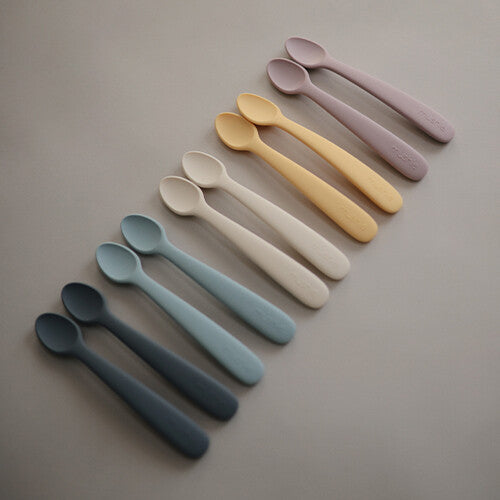 mushie siliconen babylepels pale daffodil - 2st | 70.016.10 | 3