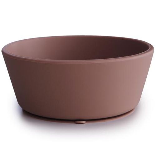 mushie siliconen kinderkom met zuignap - cloudy mauve | 70.018.12 | 0