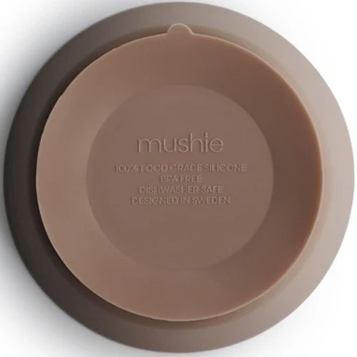 mushie siliconen kinderkom met zuignap - natural | 70.018.40 | 1