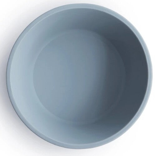 mushie siliconen kinderkom met zuignap - powder blue | 70.018.41 | 1