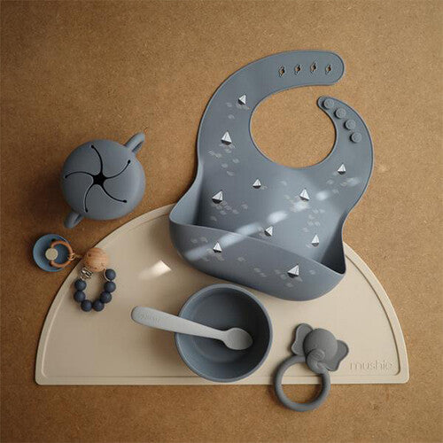 mushie siliconen slabbetje cambridge boats  | 70.002.20 | 4