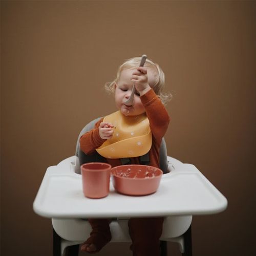 mushie siliconen slabbetje vanilla confetti | 70.002.17 | 1