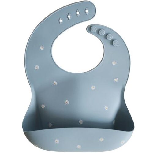 mushie siliconen slabbetje white daisy | 70.002.19 | 0