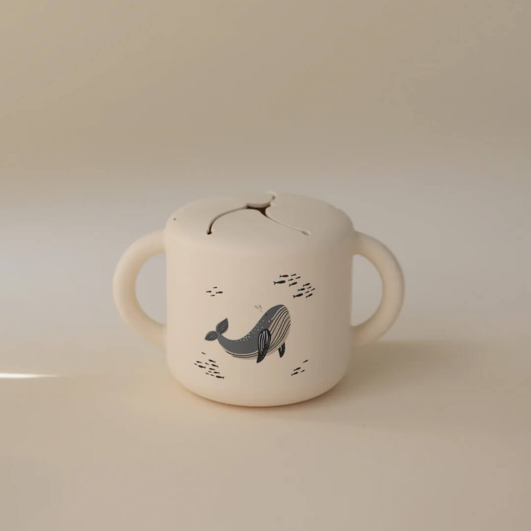 mushie siliconen snackbeker - whales | 70.026.61 | 3