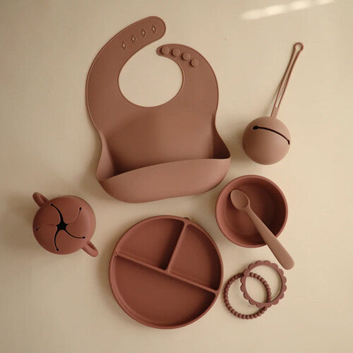 mushie siliconen snackbeker - woodchuck  | 70.026.45 | 2