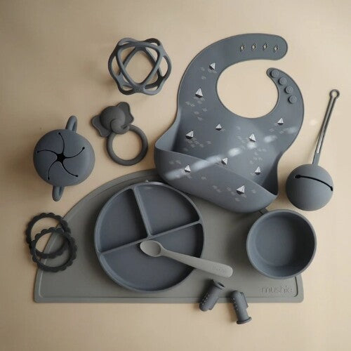 mushie siliconen vakjesbord met zuignap - tradewinds | 70.017.47 | 2