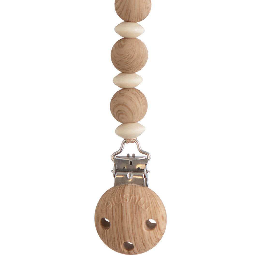 mushie speenkoord luna - faux wood | 70.067.01 | 1