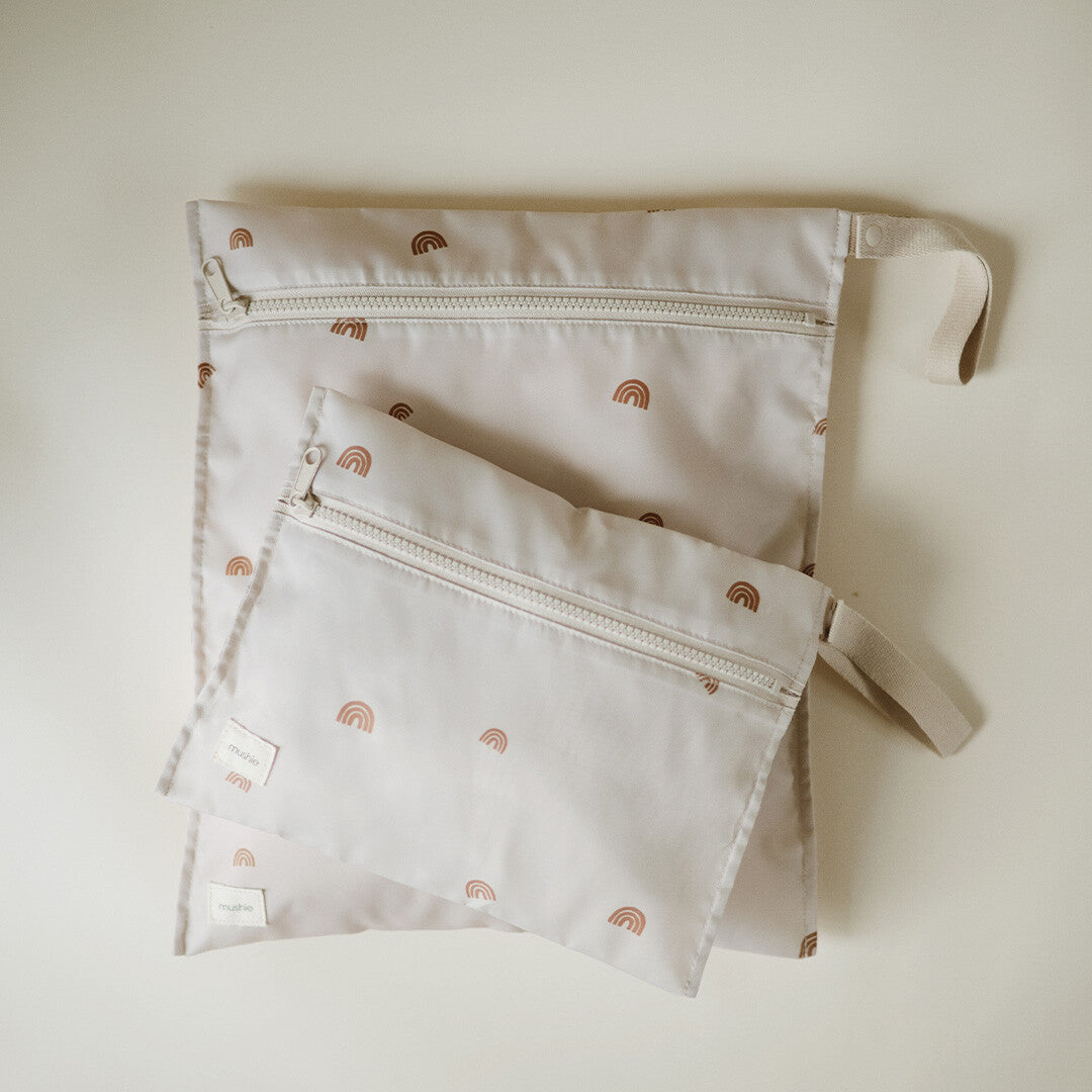 mushie waterproof opbergzak - rainbow | 70.086.05 | 1