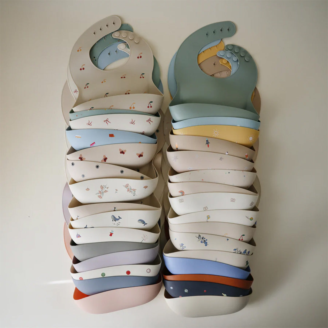 mushie siliconen slabbetje - fairy mice | 70.002.33 | 3