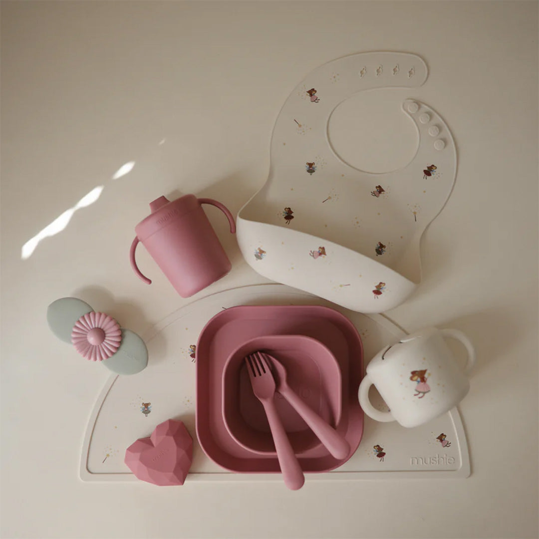 mushie siliconen snackbeker - fairy mice | 70.026.33 | 5