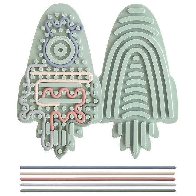 mushie sensorisch speeltje - raket - 2st | 70.712.63 | 