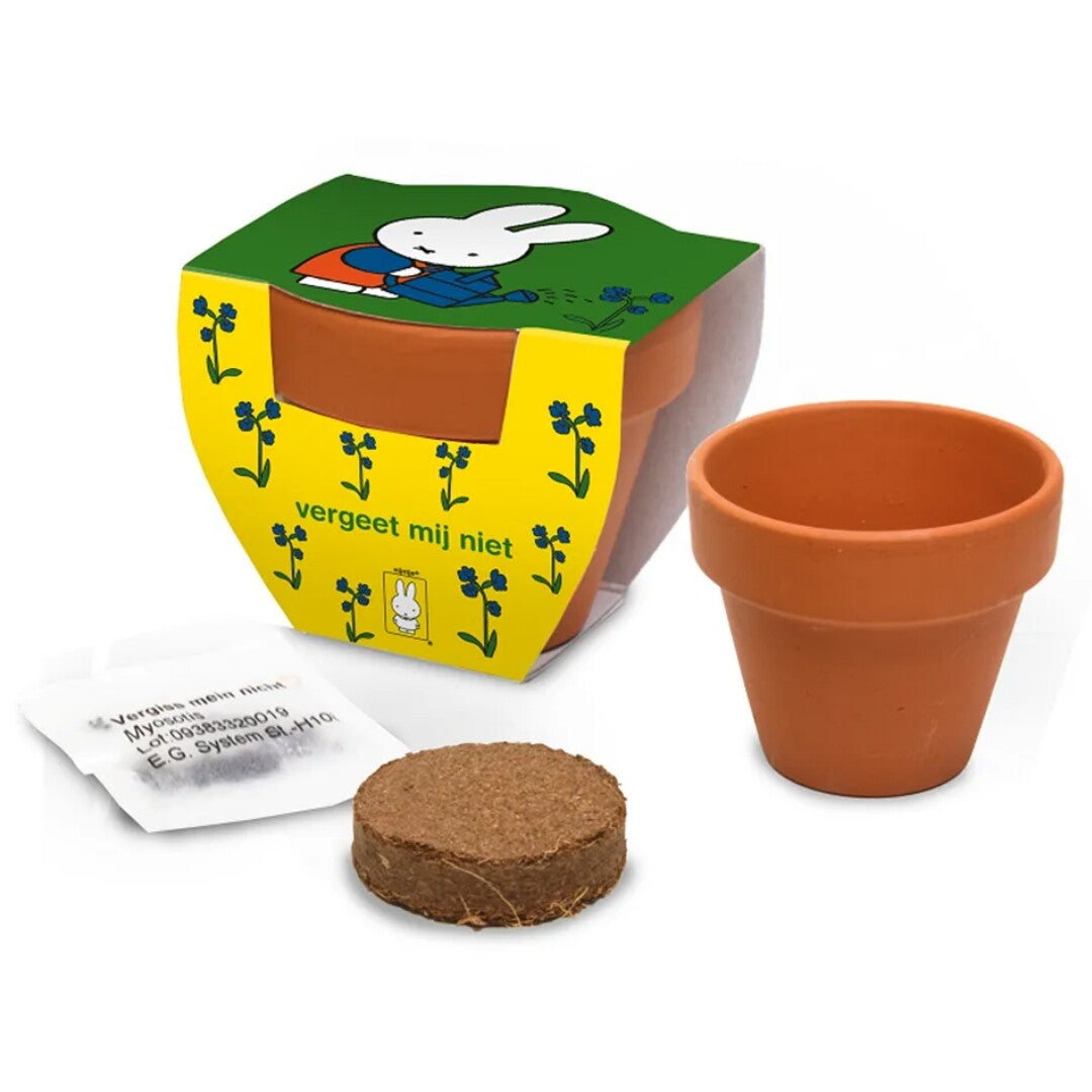 nijntje mini bloempotje - vergeet-mij-nietje | 10057-NIJNTJE-MINI-VMN | 0