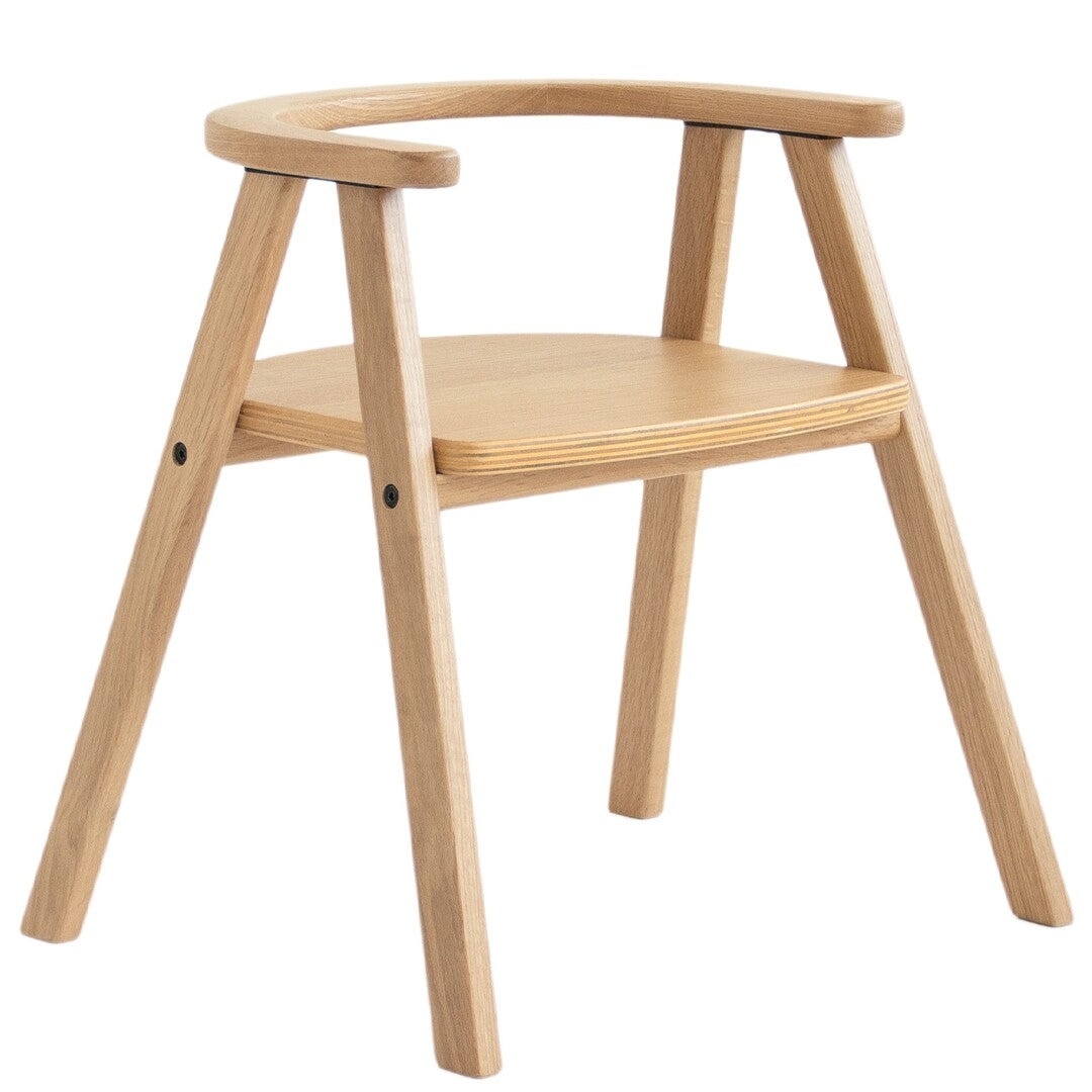 nobodinoz kinderstoel growing green - natural oak | 8435574928733 | 0