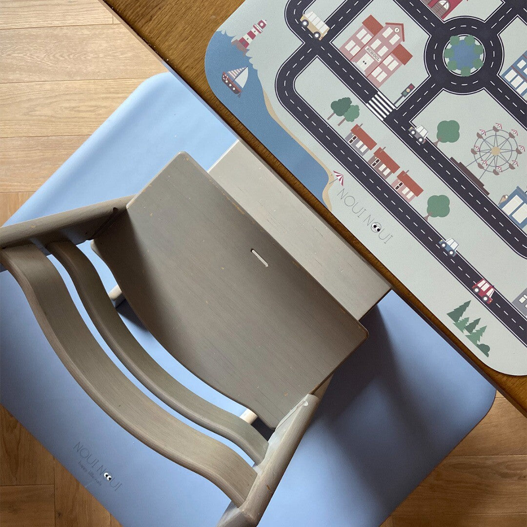 noui noui knoeimat dusty blue - 120x95 cm | NN10047 | 2