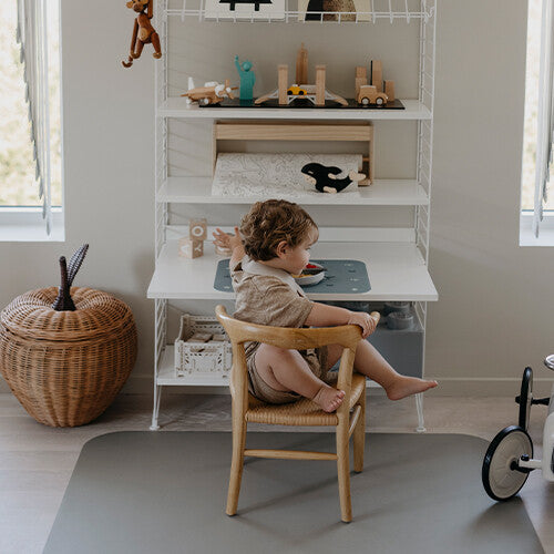 noui noui knoeimat olive haze grey - 120x95 cm | NN10044 | 1