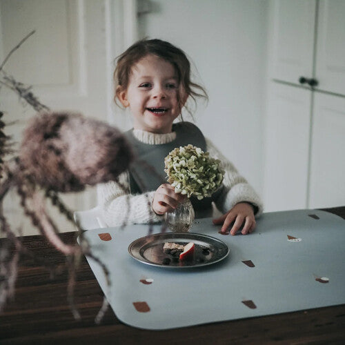 noui noui placemat ice cream grey - 43 cm | NN12016 | 2