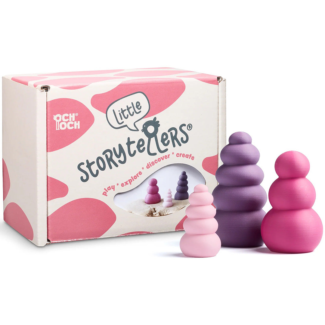och och storyteller sensorische figuren treeset - fairy forest - 3st | 2