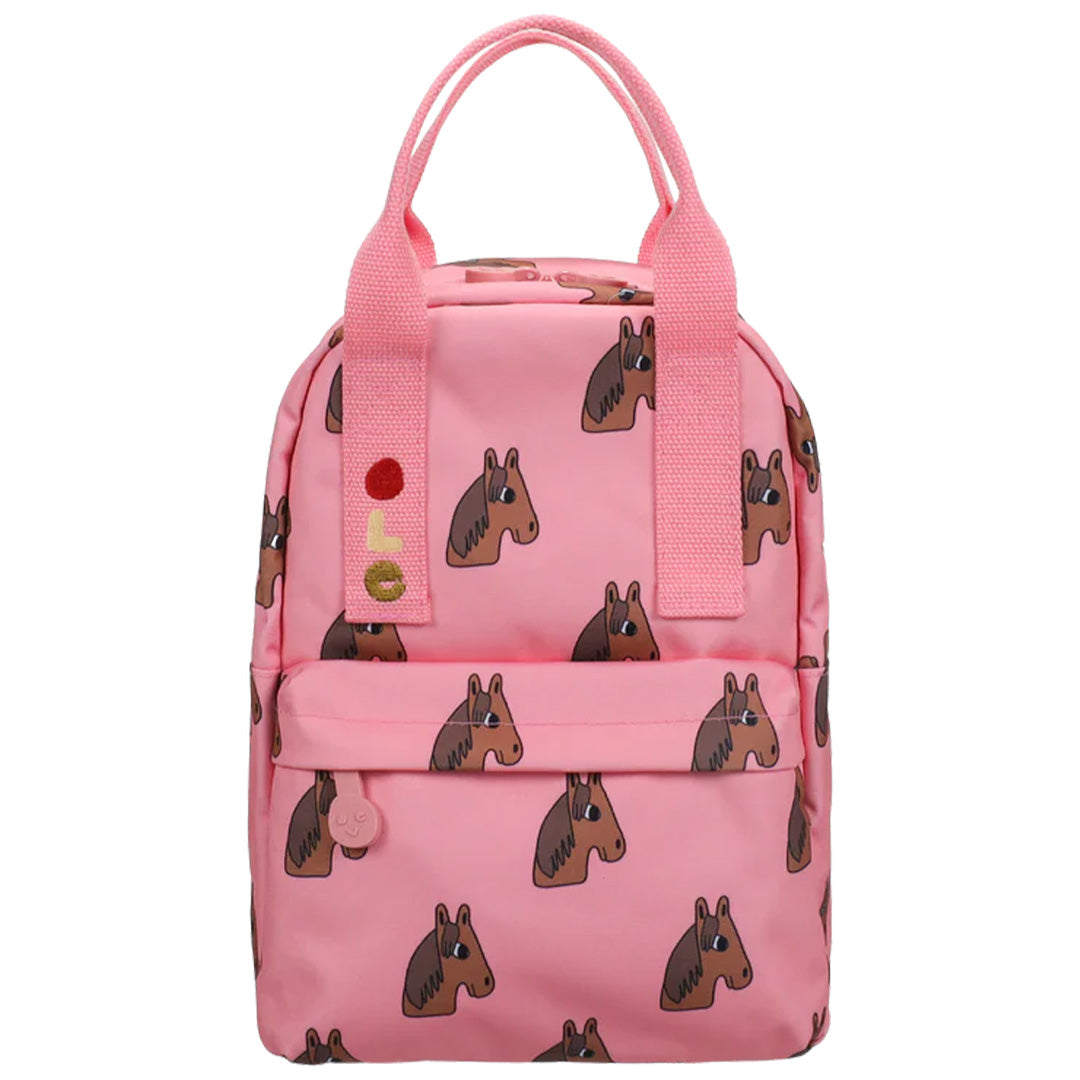 ole sac à dos maternelle charlotte janvier - chevaux - 30 cm