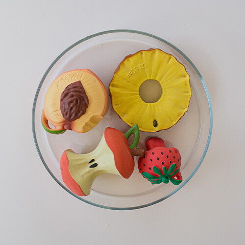 oli & carol bijt- & badspeelgoed appelklokhuis | L-BITTEN-APPLE | 4