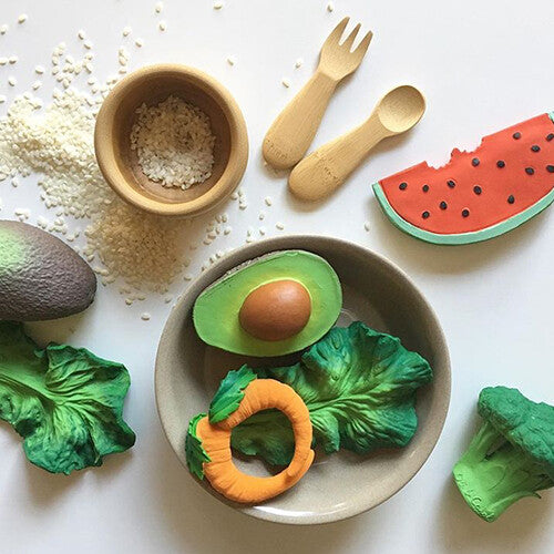 oli & carol bijt- & badspeelgoed avocado | L-AVOCADO-UNIT | 8