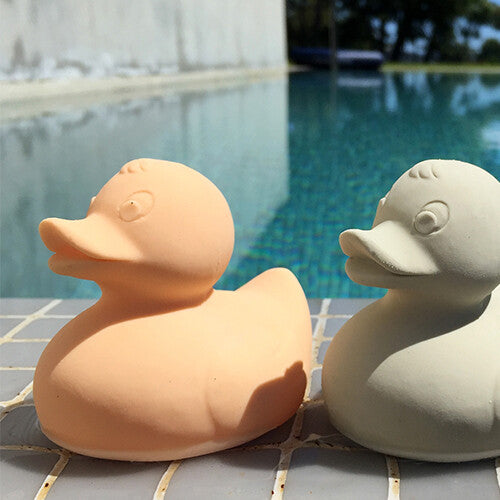 oli & carol bijt- & badspeelgoed badeend - nude | L-DSM-UNIT-NUDE US | 2