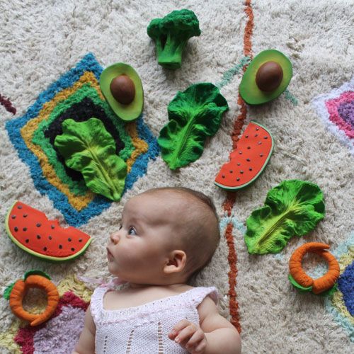 oli & carol bijt- & badspeelgoed broccoli | L-BROCCOLI-UNIT | 7