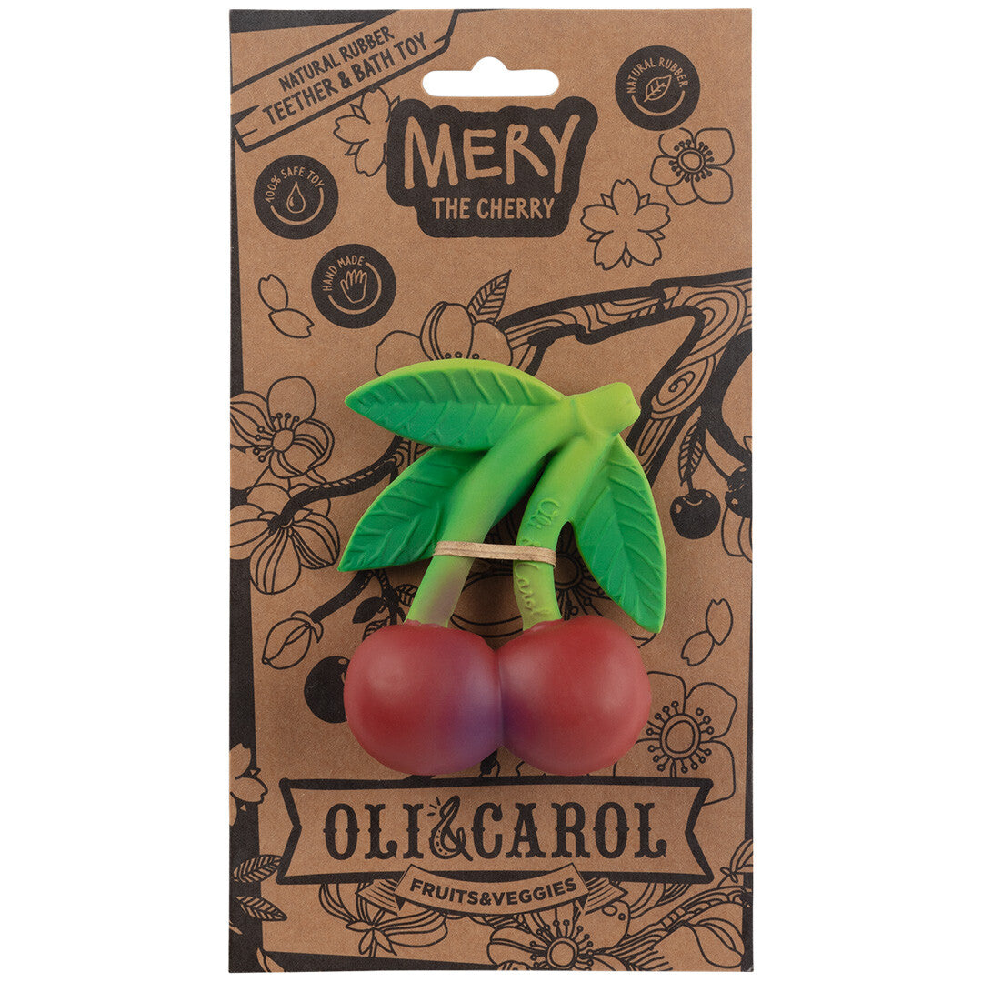 oli & carol bijt- & badspeelgoed kersen  | L-M CHERRY-UNIT | 3