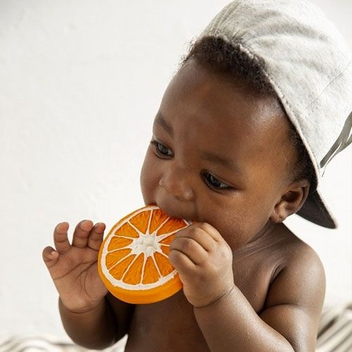 oli & carol bijt- & badspeelgoed sinaasappel | L-C ORANGE | 4