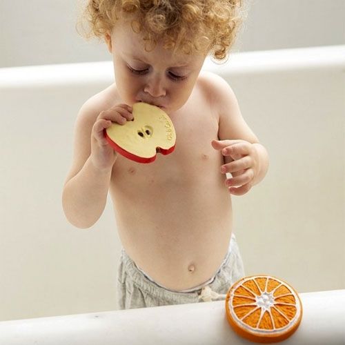 oli & carol bijt- & badspeelgoed sinaasappel | L-C ORANGE | 7