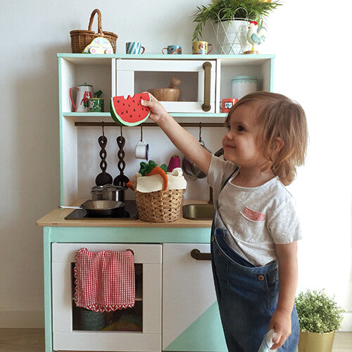 oli & carol bijt- & badspeelgoed watermeloen | L-WATERMELON-UNIT | 11