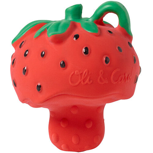 oli & carol bijtspeeltje aardbei | L-STRAWBERRY-UNIT | 1